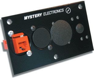 Mystery Electronics HFPK Screw-Mount Rigid Plastic Hole Plug For XLR Position