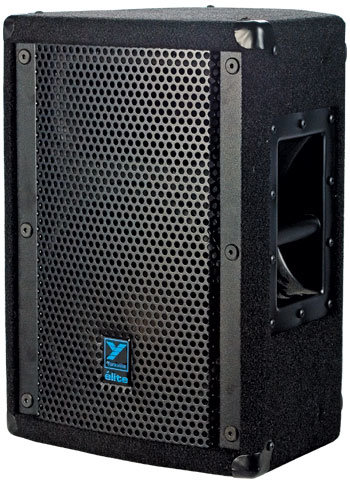 Yorkville E10P 10" 350W Powered Speaker, Black Ozite Carpet