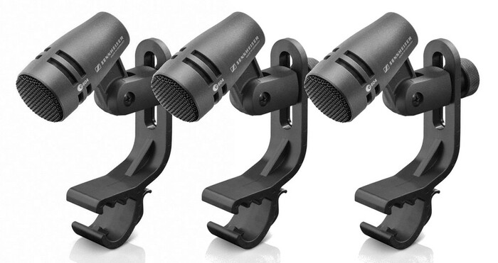 Sennheiser e 604 3-Pack Dynamic Cardioid Instrument Microphones