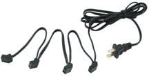 Middle Atlantic FANCORD-4X1 Power Cord For 4 Rack-Top Fans