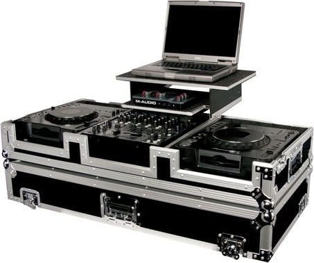 Odyssey FZGS12CDJW 42.8"x12.3"x19.5" Universal CD/Digital Media Player DJ Coffin