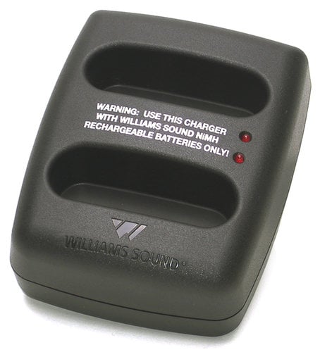 Williams AV CHG 3502 2-Bay Drop-In Charger For Bodypack Transmitters / Receivers