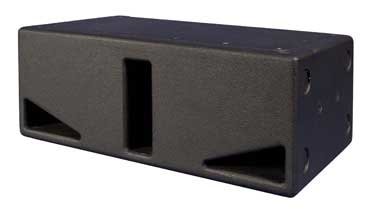 Biamp VLF208B Dual 8" Subwoofer 300W, Black