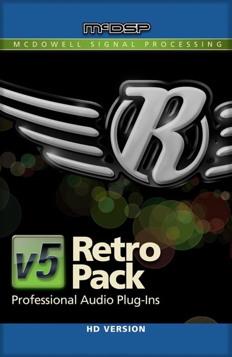 McDSP RETRO-PACK-HD Retro Pack HD Vintage Style Design Plug-in Bundle