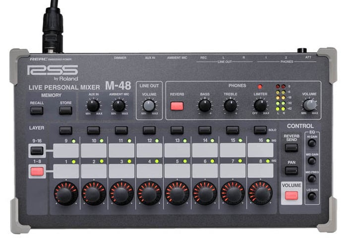 Roland Professional A/V M-48 40-Channel Digital Mixer Compass Systems