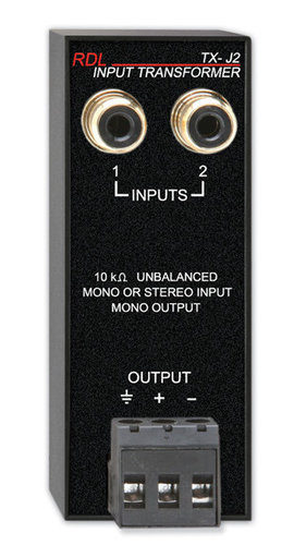 RDL TX-J2 Unbalanced Input Transformer