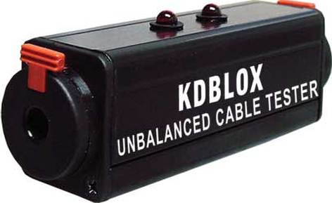 Rapco KDBLOX 1/4" Cable Tester