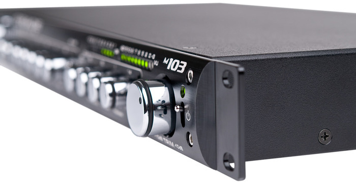 Grace Design M103-GRACE M103 1RU Channel Strip / Single Channel Microphone Preamplifier / 3-Band EQ / Optical Compressor