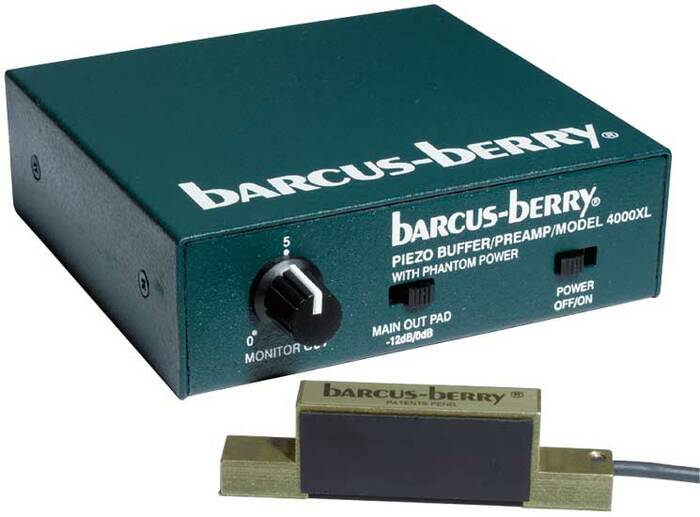 Barcus Berry 4000-27587 Planar Wave Pickup System With Preamp, For Piano Or Harp