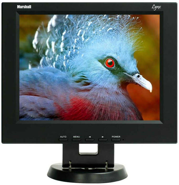 Marshall Electronics M-LYNX-10 10" A/V Lynx LCD Monitor With Composite, VGA And Audio Inputs