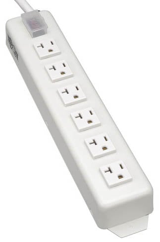 Tripp Lite TLM615NC20 Power It! 6-Outlet Power Strip, 15' Cord