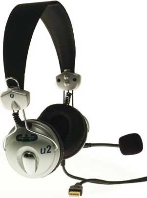 CAD Audio U2 USB Stereo Headphones With Microphone