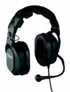 RTS HR2R-300534-001 Dual-sided Medium-weight Passive Noise Reduction Headset, A4M Connector