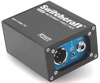 Switchcraft SC800CT Instrument Direct Box With Custom Transformer