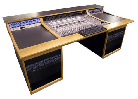 Sound Construction C/24S1-2-1ISO Custom Desk For Digidesign C24 Control Surface, W/ Isolation Boxes