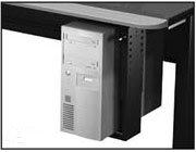 Winsted 46260 Pullout Swivel CPU Holder