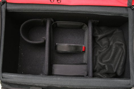 Porta-Brace DCO-2R DSLR Organizer (Black, Red)