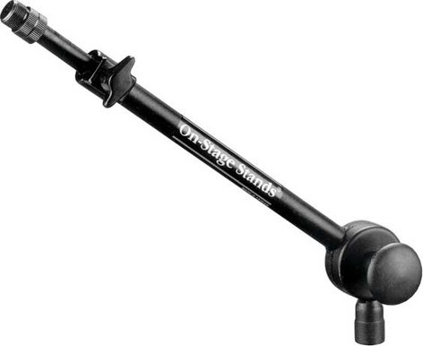 On-Stage MSA9505 9-16" Posi-Lok Microphone Telescoping Boom, Black