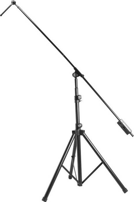 On-Stage SB9600 46.5-79" Tripod Base Studio Boom Mic Stand With 7" Mini Boom Extension