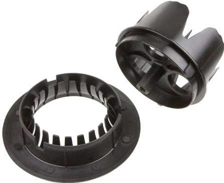 Premier Mounts HCER 2" Black Escutcheon Ring With Built-In Hole Cutter