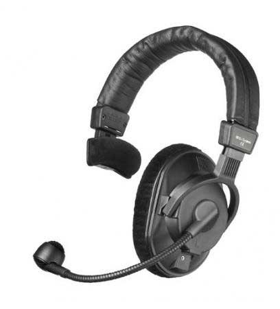 Beyerdynamic DT280-MKII-200/80 Single-Ear Headset And Microphone, 80/200 Ohm