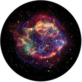 Rosco 86669 Glass Gobo, Chromatic Nebula