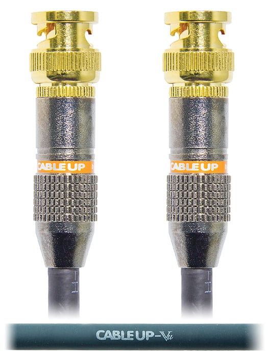 Cable Up BNC-BNC-10 10 Ft 75 Ohm BNC To BNC Video Cable