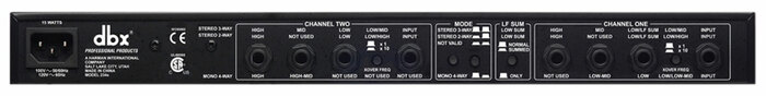 DBX 234s Stereo 2-way, 3-way Or Mono 4-way Crossover