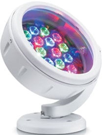 Philips Color Kinetics 116-000027-02 White ColorBurst 6 LED Fixture With 10° Beam Angle