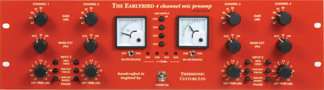 Thermionic Culture EARLYBIRD-4 4 Channel Preamp With EQ