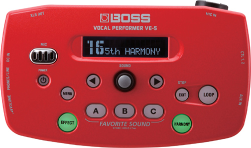 Boss VE5-RD Vocal Effects Processor