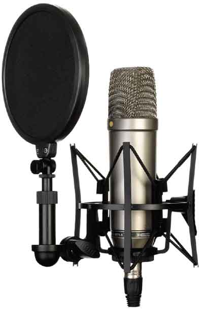 RODE NT1-A LARGE DIAPHRAGM CARDIOID CONDENSER MICROPHONE I SEAMUSICIAN