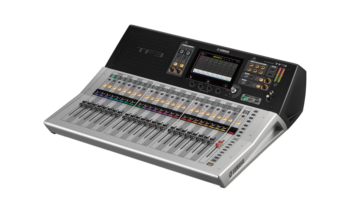 Yamaha TF3 Digital Mixing Console With 25 Motorized Faders And 24 XLR-1/4" Combo Inputs | Full Systems
