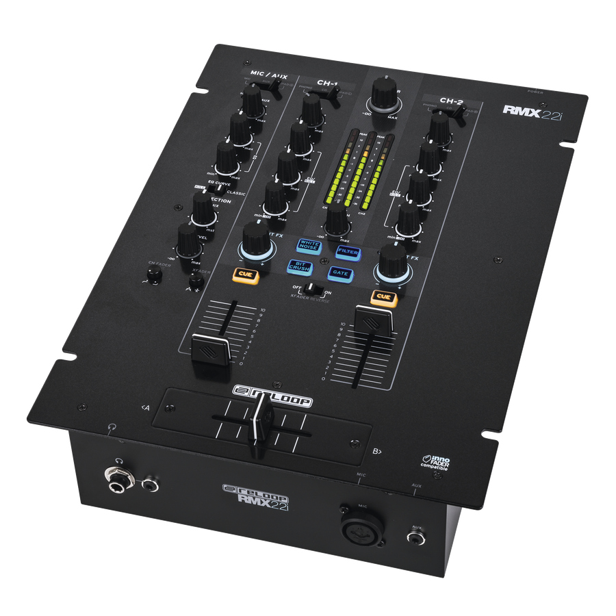 Reloop RMX-22I 2 + 1 Channel DJ Mixer With Onboard Instant FX