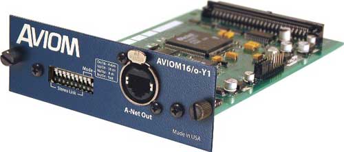 Photos - Mixing Desk Aviom 16/o-Y1 A-Net Output Card for Yamaha Digital Mixers 16/0-Y1
