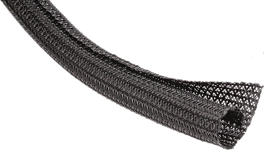 Techflex 3/4 F6 Split Sleeving 25 feet Black : : Tools