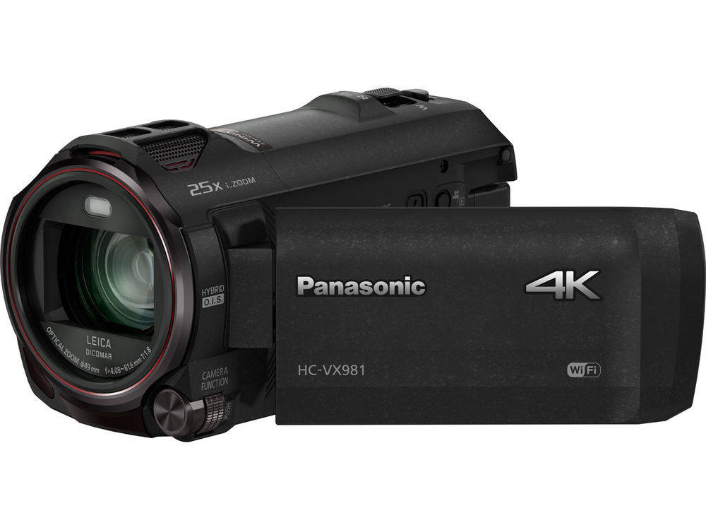 Panasonic HC-VX981K 4K Camcorder with 20x Optical Zoom | Full 