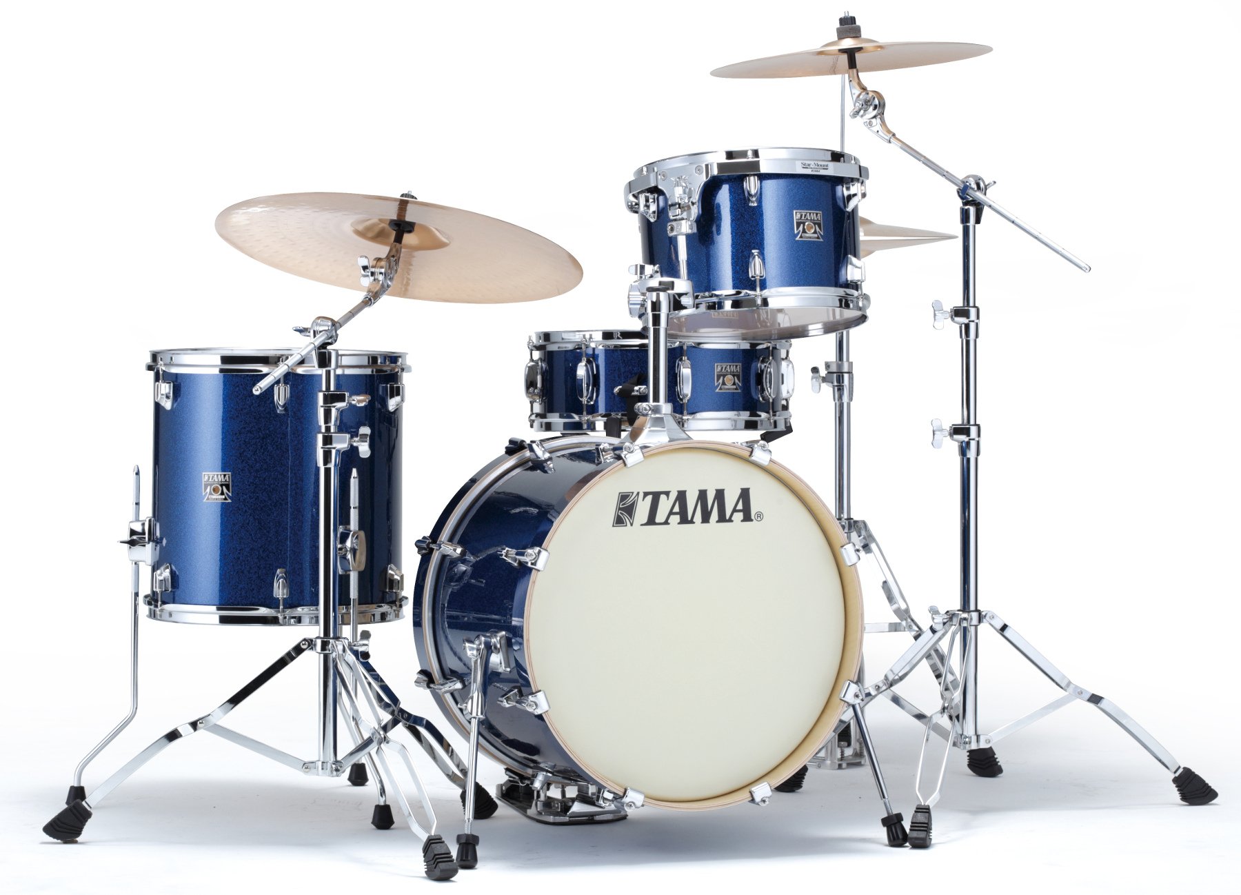 Tama CK48S Superstar Classic 4-Piece With 18” Bass Drum JAZZ, Unicolor Wrap  Full Compass Systems