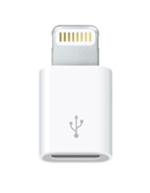 Apple Lightning to Micro USB Adapter Connect Select IOS Devices To  Micro-USB Cables And Chargers, MD820AM/A | Full Compass Systems