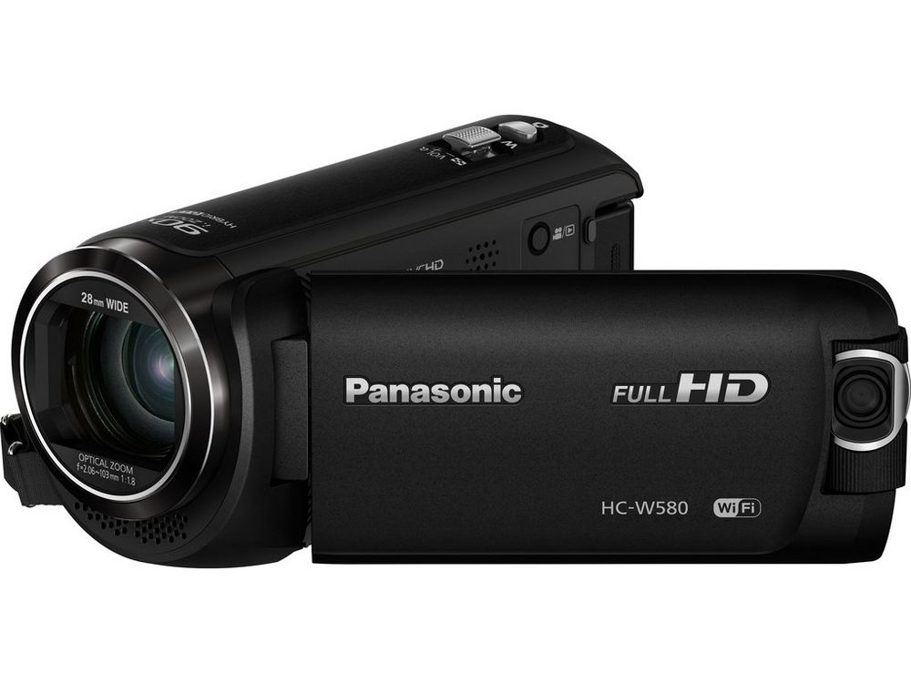 Panasonic HC-W580K Full HD Camcorder With WiFi, Built-in Multi