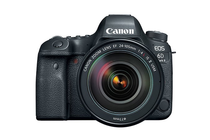 Canon EOS-6D-MKII-24-105-U 26.2MP DSLR Camera With EF 24-105mm F4L IS II  USM Lens