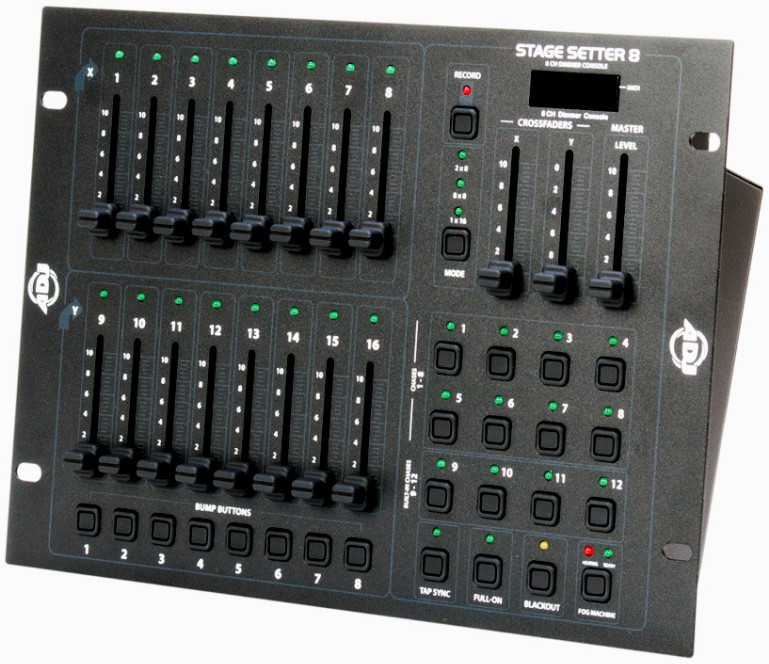 ADJ Stage Setter 8 16-Channel DMX Controller Full Compass Systems