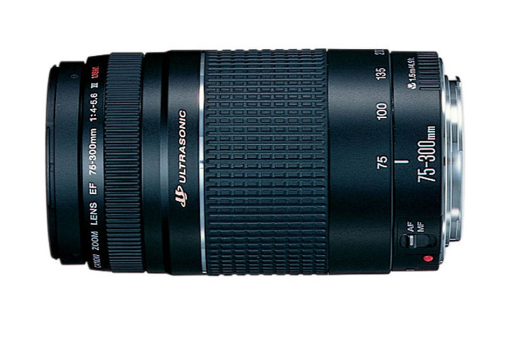 美品 Canon EF 75-300mm F4-5.6 IS USM L1532B1200
