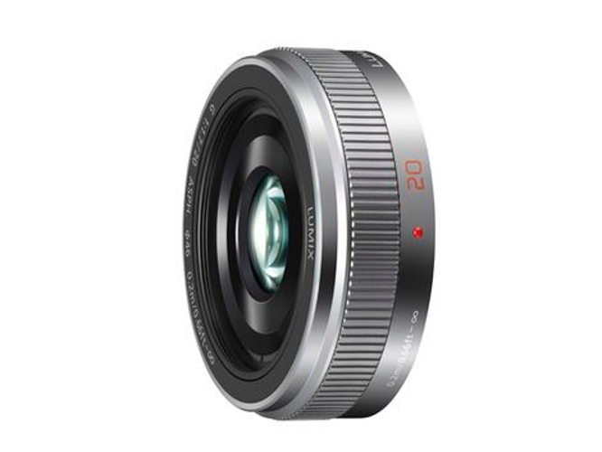 Panasonic H-H020AS Camera Lens With MFT Mount, Silver