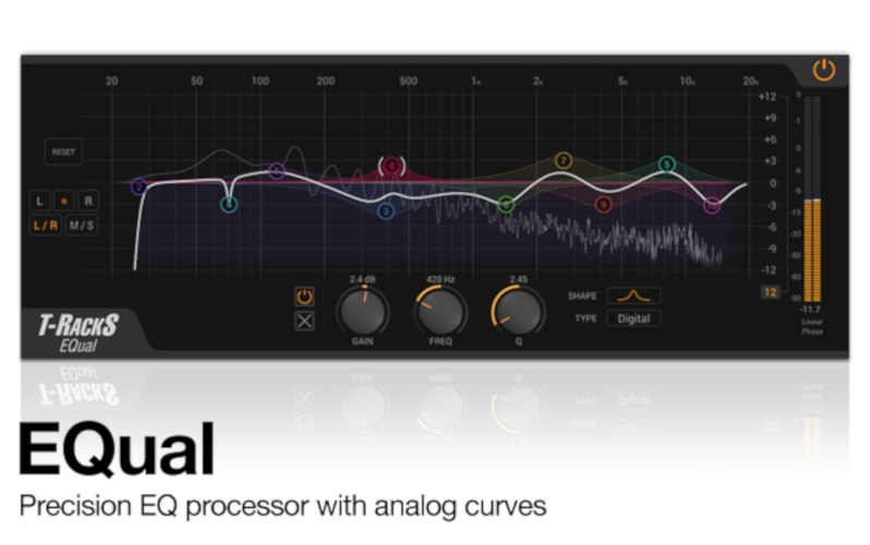 Ik Multimedia T Racks 5 Equal Precision Eq Processor With Analog Curves Download Full Compass Systems
