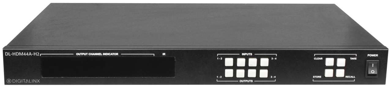 Intelix DL-HDM44A-H2 HDMI 4X4 Matrix Switch