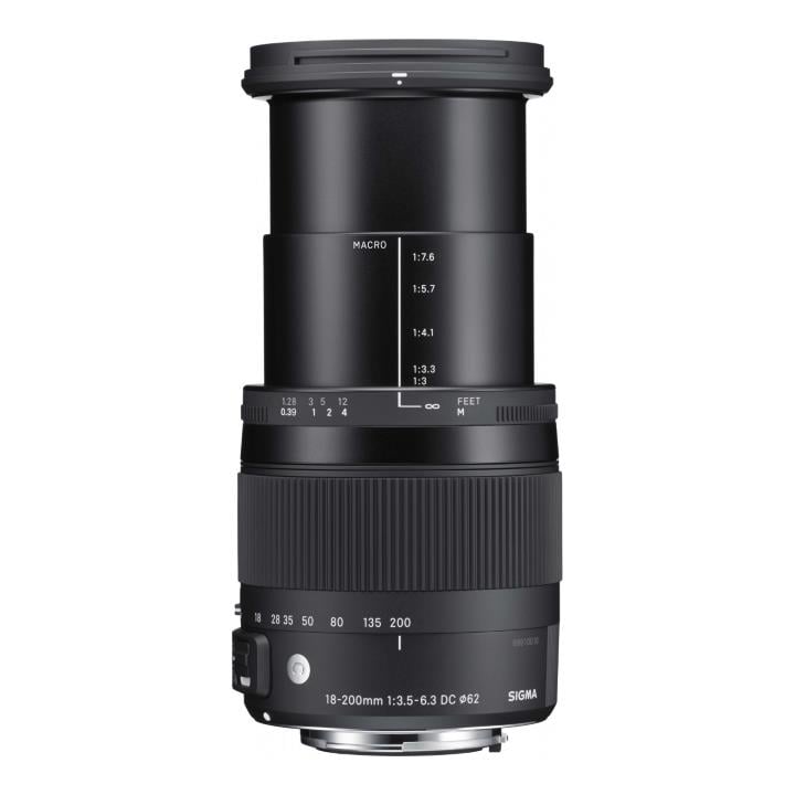 Sigma 18-200mm f/3.5-6.3 DC Macro OS HSM Contemporary Zoom Camera Lens |  Full Compass Systems