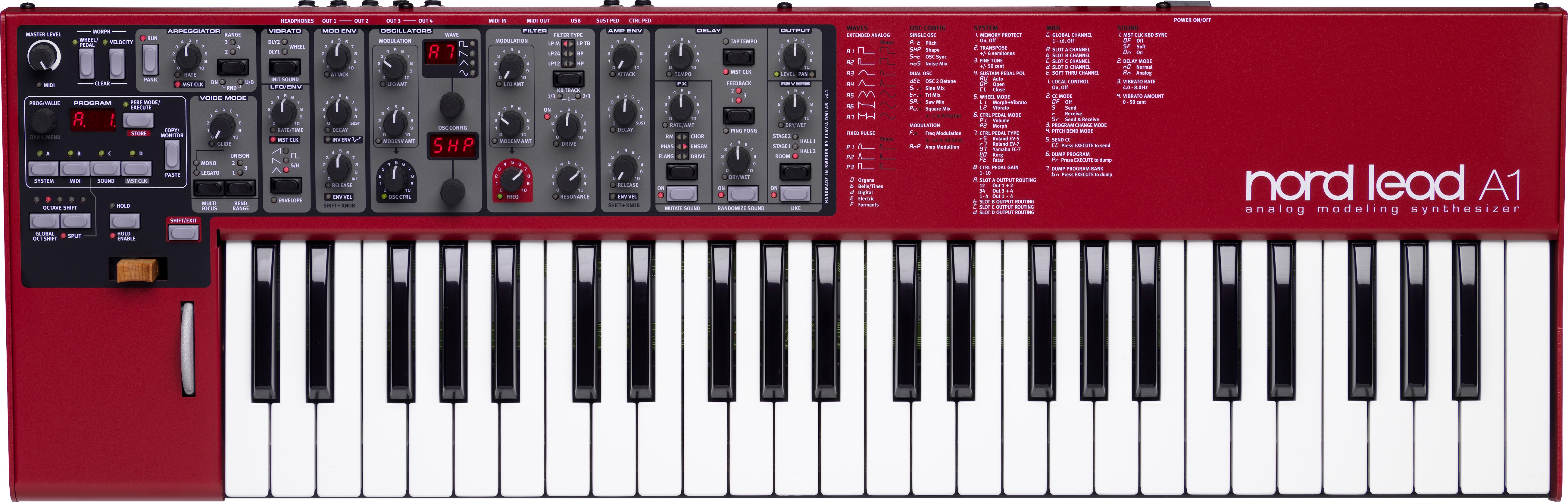 Nord Lead A1 49-Key Analog Modeling Synthesizer | Full Compass Systems