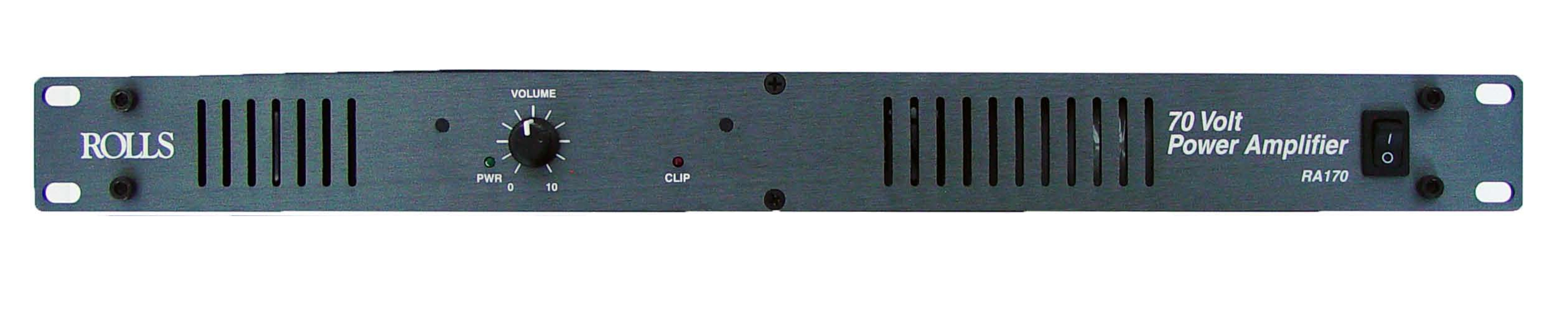Rolls RA170 70-Volt/70 Watt Power Amplifier,Black