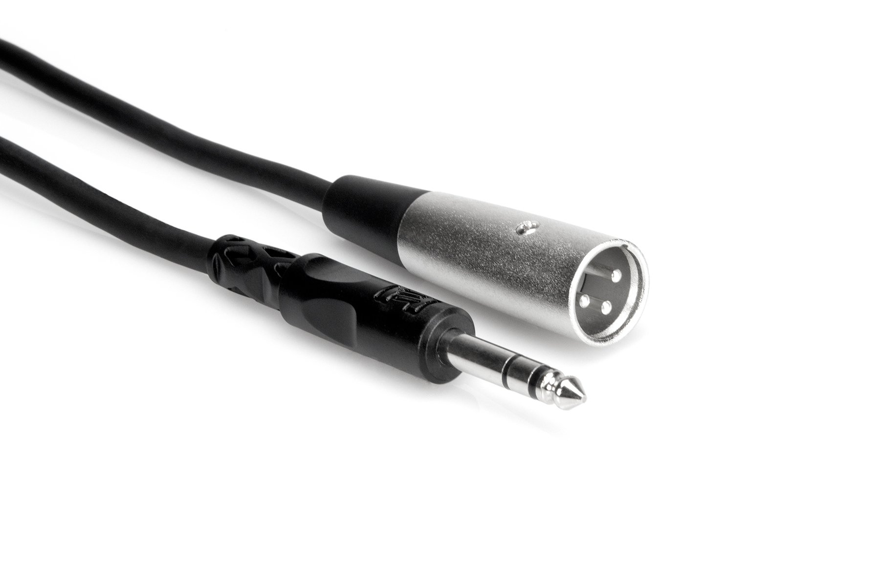 Photos - Cable (video, audio, USB) Hosa STX-102M 2' 1/4 TRS to XLRM Audio Cable STX102M 